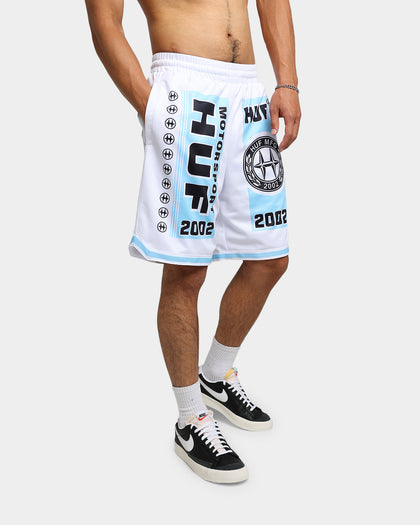 HUF H-Class Basketball Shorts White