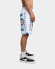 HUF H-Class Basketball Shorts White