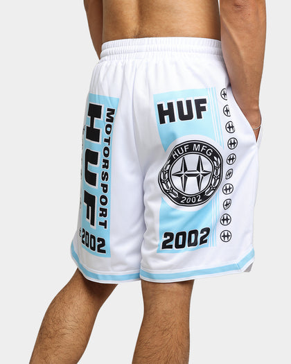 HUF H-Class Basketball Shorts White