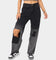 XXIII Women's Etha Ripped Knee Jeans Black