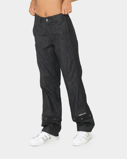 Adidas Women's Twill Track Pants Black