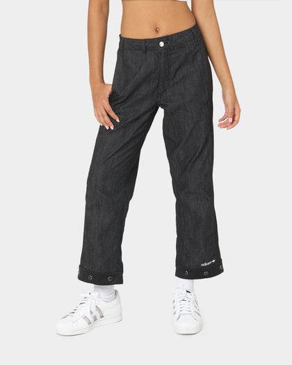 Adidas Women's Twill Track Pants Black