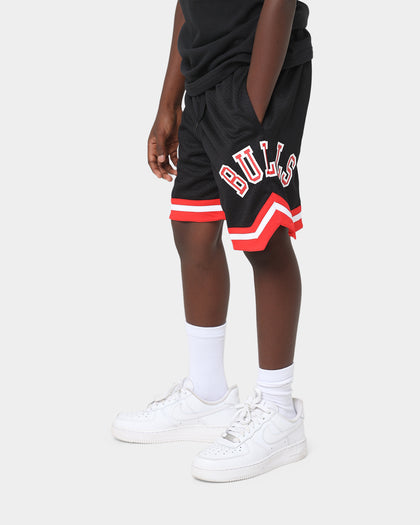 NBA Kids' Chicago Bulls Ally Oop Mesh Shorts Black