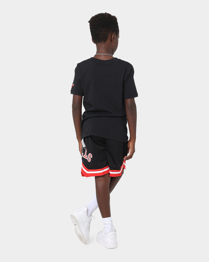 NBA Kids' Chicago Bulls Ally Oop Mesh Shorts Black