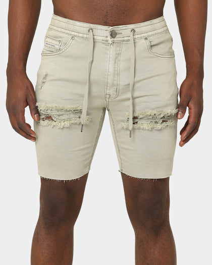 Nena and Pasadena Hartford Shorts Silver Green