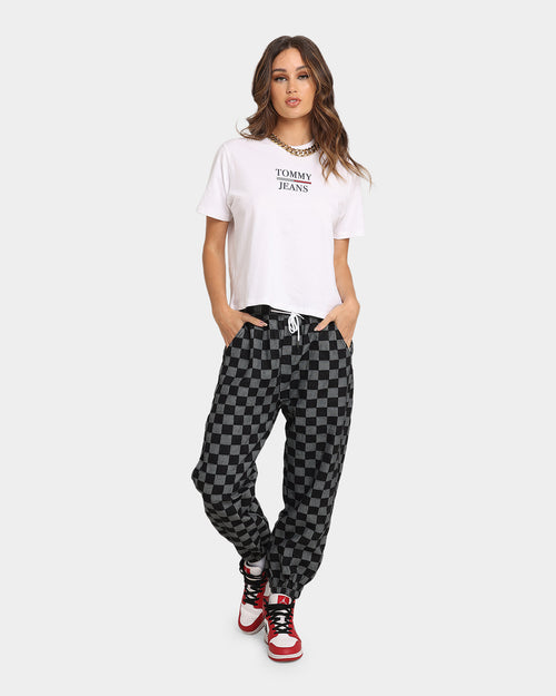 XXIII Ashe Checkered Pants Black