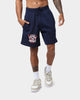 Reebok Iverson Basketball Fleece Shorts Vector Navy
