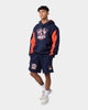 Reebok Iverson Basketball Fleece Shorts Vector Navy