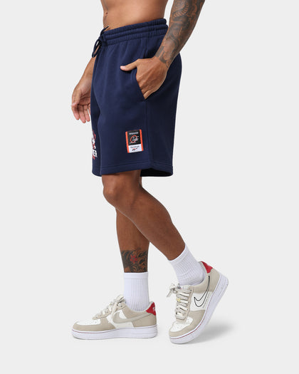 Reebok Iverson Basketball Fleece Shorts Vector Navy