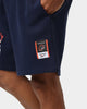 Reebok Iverson Basketball Fleece Shorts Vector Navy