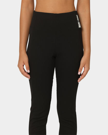 Puma Women's Team Ribbed Leggings Puma Black
