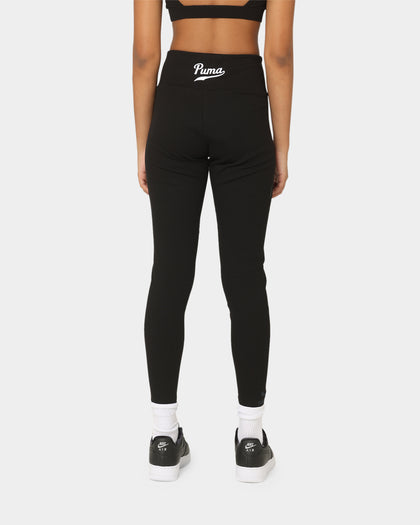 Puma Women's Team Ribbed Leggings Puma Black