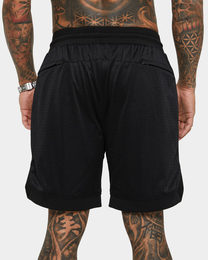 Saint Morta Day Of The Dead Basketball Shorts Black/White