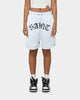 Saint Morta Day of the Dead Basketball Shorts White/Black