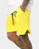 Saint Morta Day of the Dead Basketball Shorts Yellow/Black
