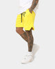 Saint Morta Day of the Dead Basketball Shorts Yellow/Black