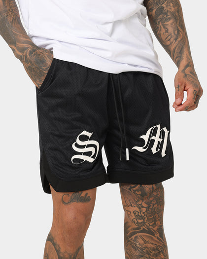 Saint Morta Graves Basketball Shorts Black