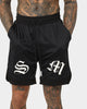 Saint Morta Graves Basketball Shorts Black