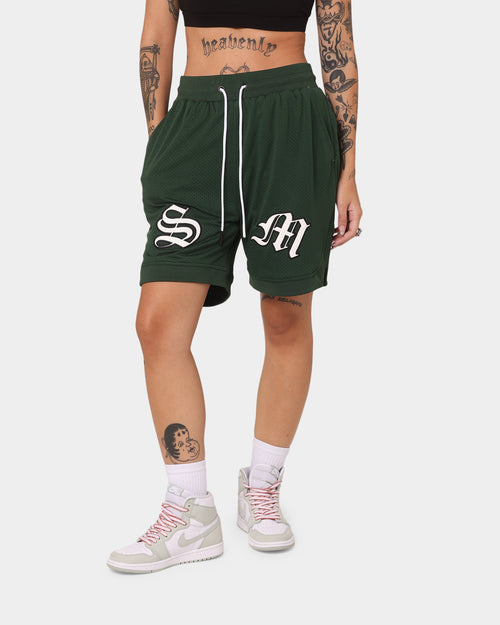 Saint Morta Graves Basketball Shorts Dark Green