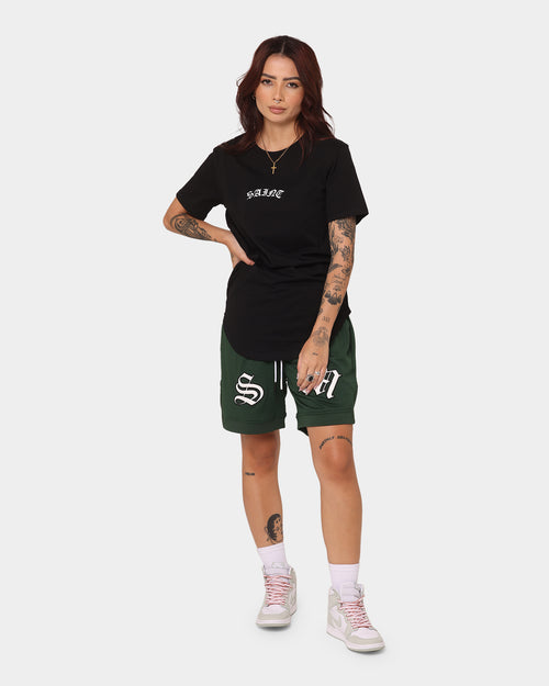 Saint Morta Graves Basketball Shorts Dark Green