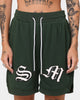 Saint Morta Graves Basketball Shorts Dark Green