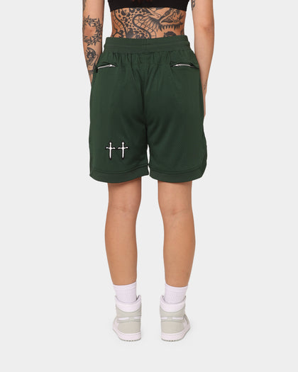 Saint Morta Graves Basketball Shorts Dark Green