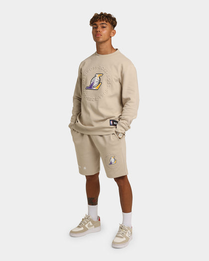 Hugo Boss Hugo Boss X NBA Basic Jogg Los Angeles Lakers Shorts Light Beige