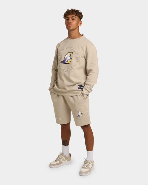 Hugo Boss Hugo Boss X NBA Basic Jogg Los Angeles Lakers Shorts Light Beige