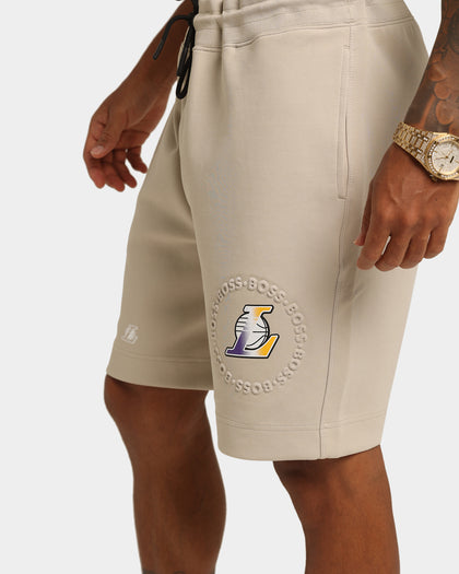 Hugo Boss Hugo Boss X NBA Basic Jogg Los Angeles Lakers Shorts Light Beige