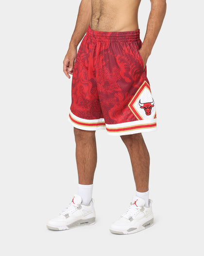 Mitchell & Ness Chicago Bulls CNY 4.0 Swingman Shorts Scarlet