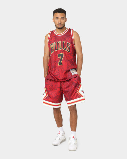 Mitchell & Ness Chicago Bulls CNY 4.0 Swingman Shorts Scarlet