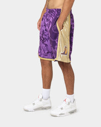 Mitchell & Ness Los Angeles Lakers CNY 4.0 Swingman Shorts Purple