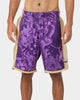 Mitchell & Ness Los Angeles Lakers CNY 4.0 Swingman Shorts Purple