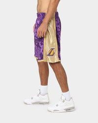 Mitchell & Ness Los Angeles Lakers CNY 4.0 Swingman Shorts Purple