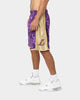 Mitchell & Ness Los Angeles Lakers CNY 4.0 Swingman Shorts Purple