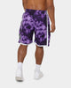 Mitchell & Ness Los Angeles Lakers Galaxy Swingman Shorts Purple