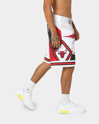 Mitchell & Ness Chicago Bulls Hyper Hoop Swingman Shorts White