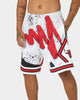 Mitchell & Ness Chicago Bulls Hyper Hoop Swingman Shorts White