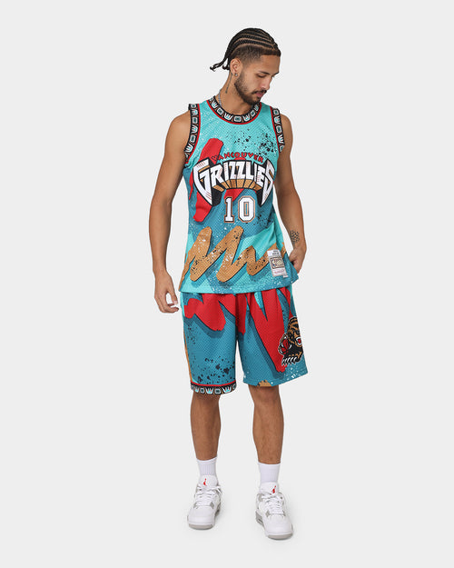 Mitchell & Ness Vancouver Grizzlies Hyper Hoop Swingman Shorts Teal