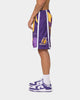 Mitchell & Ness Los Angeles Lakers Hyper Hoop Swingman Shorts Purple