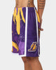 Mitchell & Ness Los Angeles Lakers Hyper Hoop Swingman Shorts Purple