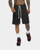 XXIII Hames Acid Wash Shorts Washed Black