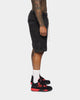 XXIII Hames Acid Wash Shorts Washed Black