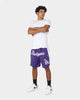 New Era Los Angeles Dodgers Basketball Shorts Purple