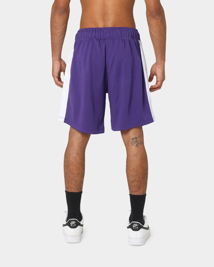 New Era Los Angeles Dodgers Basketball Shorts Purple