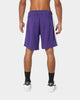 New Era Los Angeles Dodgers Basketball Shorts Purple