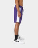 New Era Los Angeles Dodgers Basketball Shorts Purple