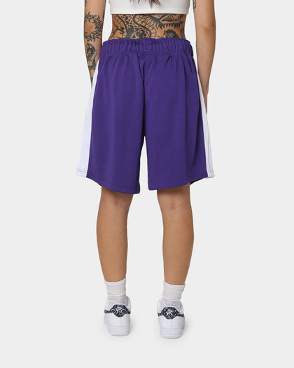New Era Los Angeles Dodgers Basketball Shorts Purple