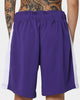 New Era Los Angeles Dodgers Basketball Shorts Purple