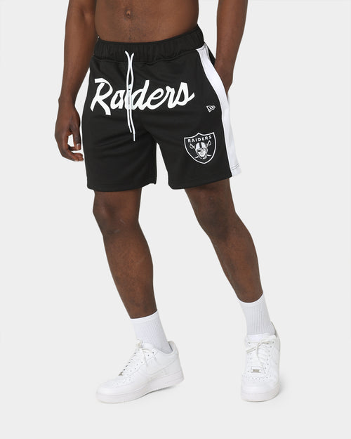 New Era Las Vegas Raiders Basketball Shorts Black